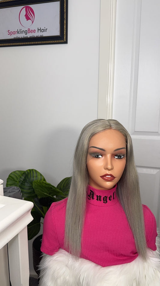 Grey straight