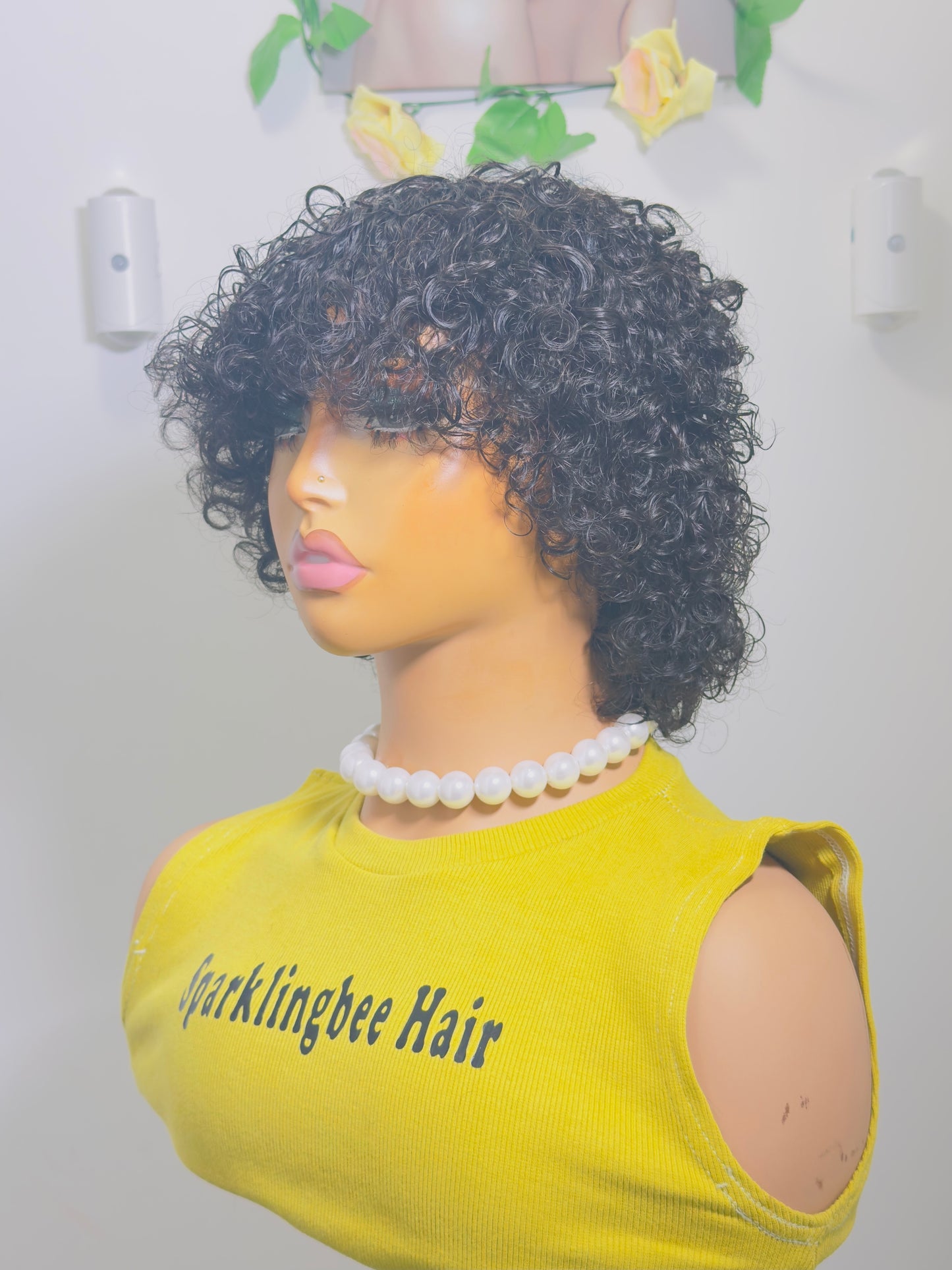 Fringe Jerry Curl Super Double Drawn Natural Colour